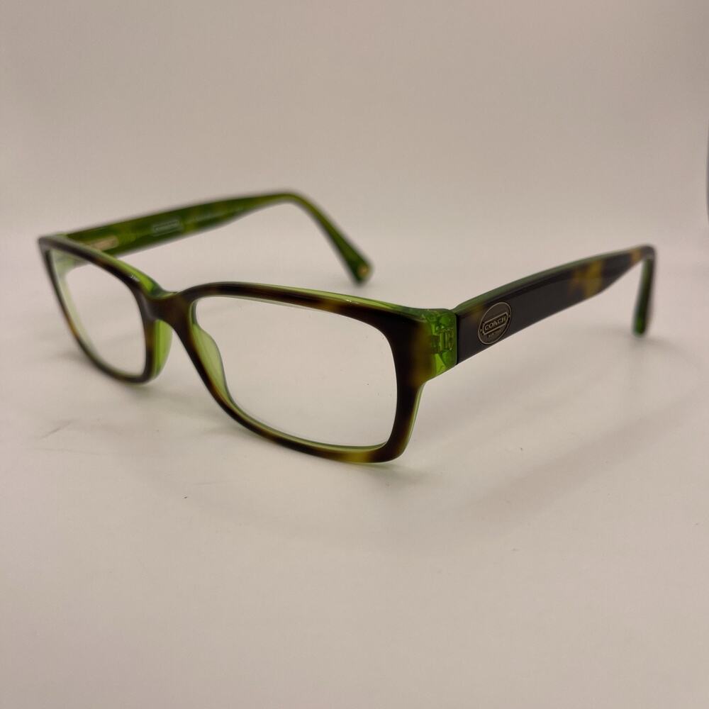 Coach Eyeglasses HC 6040 Brooklyn 5117 Tortoise Green 50-16-135 *Frames Only*